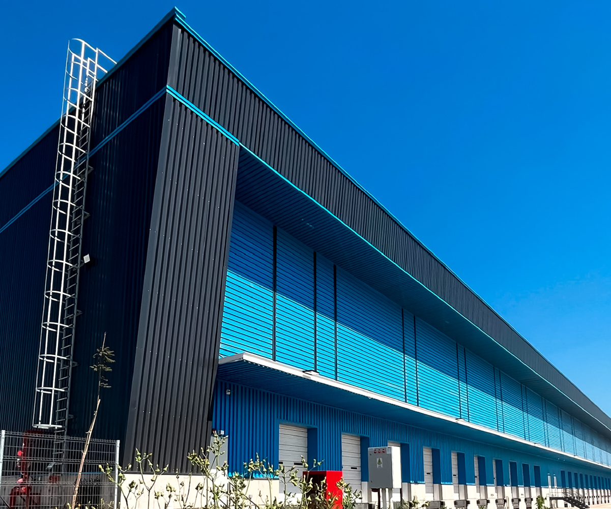 Proyecto de Logística arquitectura industrial en Chile